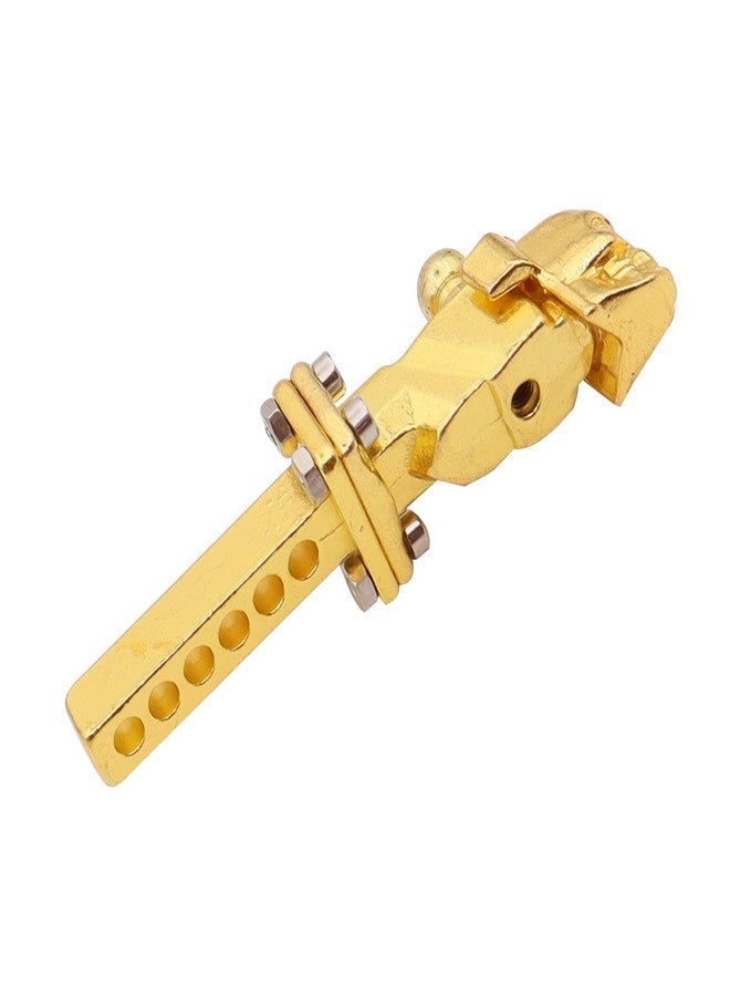 Treehobby Metal Hitch Trailer Hook Simulation Tow Shackles Compatible with traxxas TRX4 Axial SCX10 90046 90047 1/10 RC Crawler Off-Road Car Rear Bumpe (Golden) - Image 5